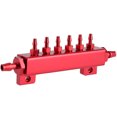 thumbnail image 2 of Kit de colector de admisión de bloque de vacío Universal de 6 puertos, válvula de descarga de Gas y combustible Turbo BoostRed, 2 of 12