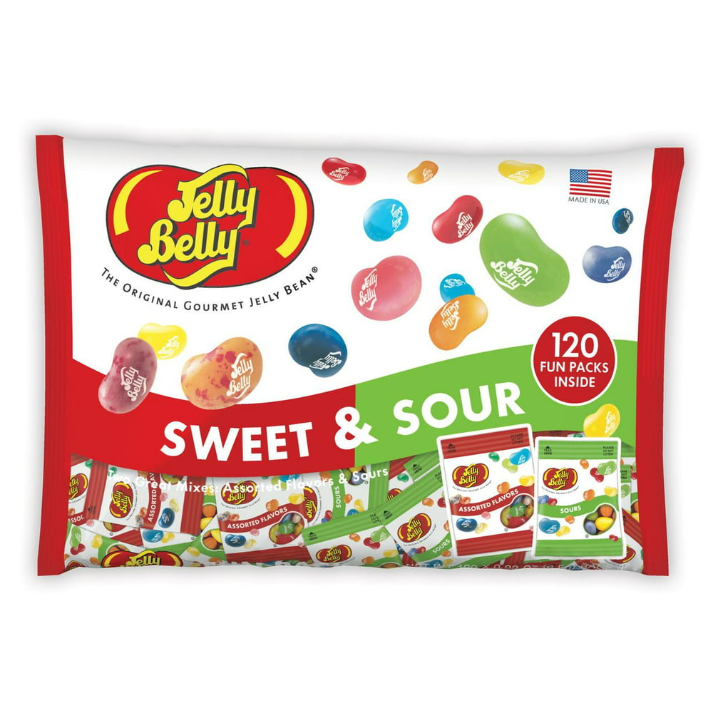 Product of Jelly Belly Sweet & Sour Fun Packs, 120 pk./.23 oz ...