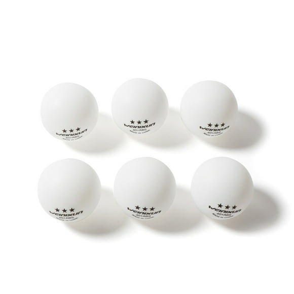 Ensemble de Balles de Tennis de Table, Lot de 100, Balles de Ping-Pong en Vrac, Taille Standard, Balles d'Entraînement en Abs pour Jeux et Matchs