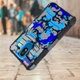 thumbnail image 2 of DALUX Hybrid Kickstand Holster Phone Case Compatible with Escape Plus / Journey / K30 (2019) / Arena 2 / Tribute Royal - Blue Stylish Camo, 2 of 2