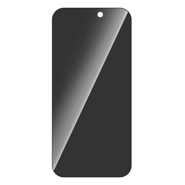 yeacher iPhone 15 Pro Privacy Screen Protector, 6.1 Inch Tempered Glass with Full Coverage, Anti-Spy Film, Easy Installation Kit Included