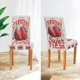 thumbnail image 5 of BZSMCE Chairs Slipcovers Dining Chair Covers Sly Strawberry Creative Pattern, 5 of 7