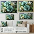 thumbnail image 4 of Designart "Precision Rose Artistry I" Roses Canvas Prints, 4 of 7