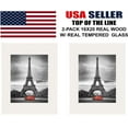 thumbnail image 5 of Studio 500 Luxury Collection 1-Opening 16 x 20 in Matted to 11 x 14 in, 11 x 14 in Photo Frames, Brushed White Over Pine Wood, 2 Count, 5 of 5