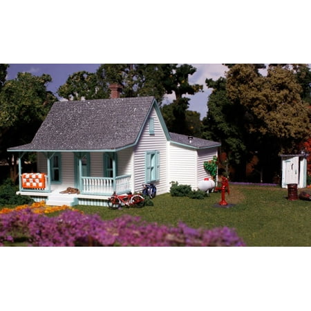- HO KIT Granny's House WOOPF5186, Woodland Scenics PF5186 Pre-Fab Country Cottage HO, PF5186 By Woodland Scenics