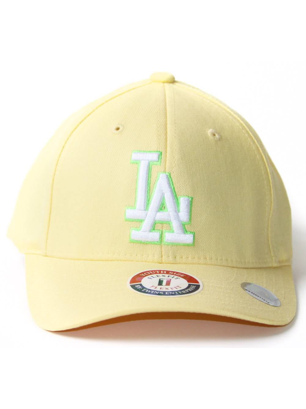 Light Yellow Youth Size Flex Fit Hat 