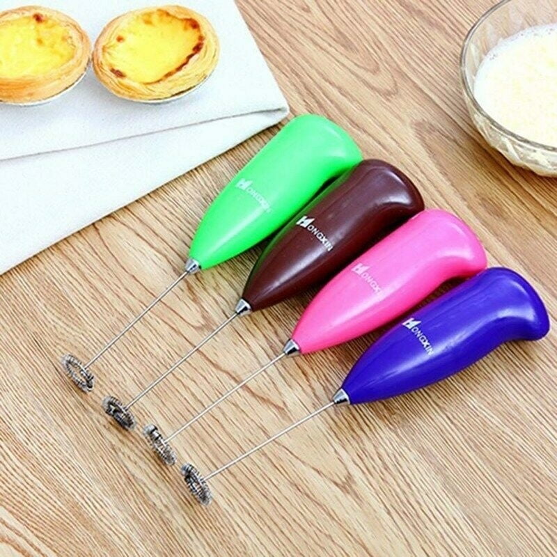 2021 Electric Milk Frother Drink Foamer Whisk Mixer Stirrer Coffee Egg beater/_CA