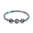 thumbnail image 2 of Fiudx Ofertas Flash Del Día tobillera Magnética De Hematita Fina, tobillera Magnética, Pulsera tobillera De Hematita, Pulsera Para Perder Peso Para Hombres Y Mujeres, tobillera De Piedra, 2 of 6