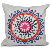 Simply Daisy 16" x 16" Mod Geometric Outdoor Pillow
