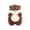 Bear, variant on 15.7 Inch Cute Fox Plush Doll, Lovely Fox Cartoon Plushies Toys For Movie Night, Cuddly Soft Stuffed Animal Throw Pillow, Funny Gifts For Birthday Emotional Support Plush Toys