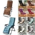 thumbnail image 7 of 63" Lounge Chair Cushion Rocking Recliner Padding 3" Thick + Ties(Chair not Included), 7 of 7