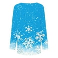 thumbnail image 5 of Ltctricy Womens Christmas Pullover Tops Trendy Cute Long Sleeve Shirts Casual Comfy Loose Blouse Fall Fashion Outfits, 5 of 5