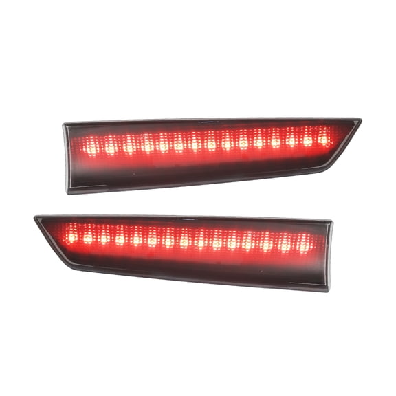 Tail High Mount Brake Stop Light No.BK2Z13466-B for Ford Transit Tourneo Custom Smoked Color 1 Pair