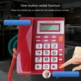 thumbnail image 6 of Corded Landline Phone Large Button Telephone LCD Display for ElderlyTelephone, 6 of 11