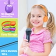 thumbnail image 3 of Ladont - Auriculares para niños a granel para aula, escuela, paquete de 10, auriculares duraderos con cable para aula, para niños, estudiantes, adolescentes, niños y niñas, sonido HD, conector de 0.13, 3 of 5