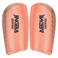 thumbnail image 3 of Professional Soccer Shin Guards Football Tibia Pads Knee Support Collision Avoidance Adult Kids Teenagers - Orange S, 3 of 9