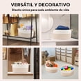 thumbnail image 2 of KIKIGOAL Cestas Almacenaje de Cuerda de Algod&oacute;n, Cesta de Cuerda de Algod&oacute;n Cajas Organizadoras Ba&ntilde;o Decorativas para Armarios, Salones, Juguetes, Cambiador (M), 2 of 9
