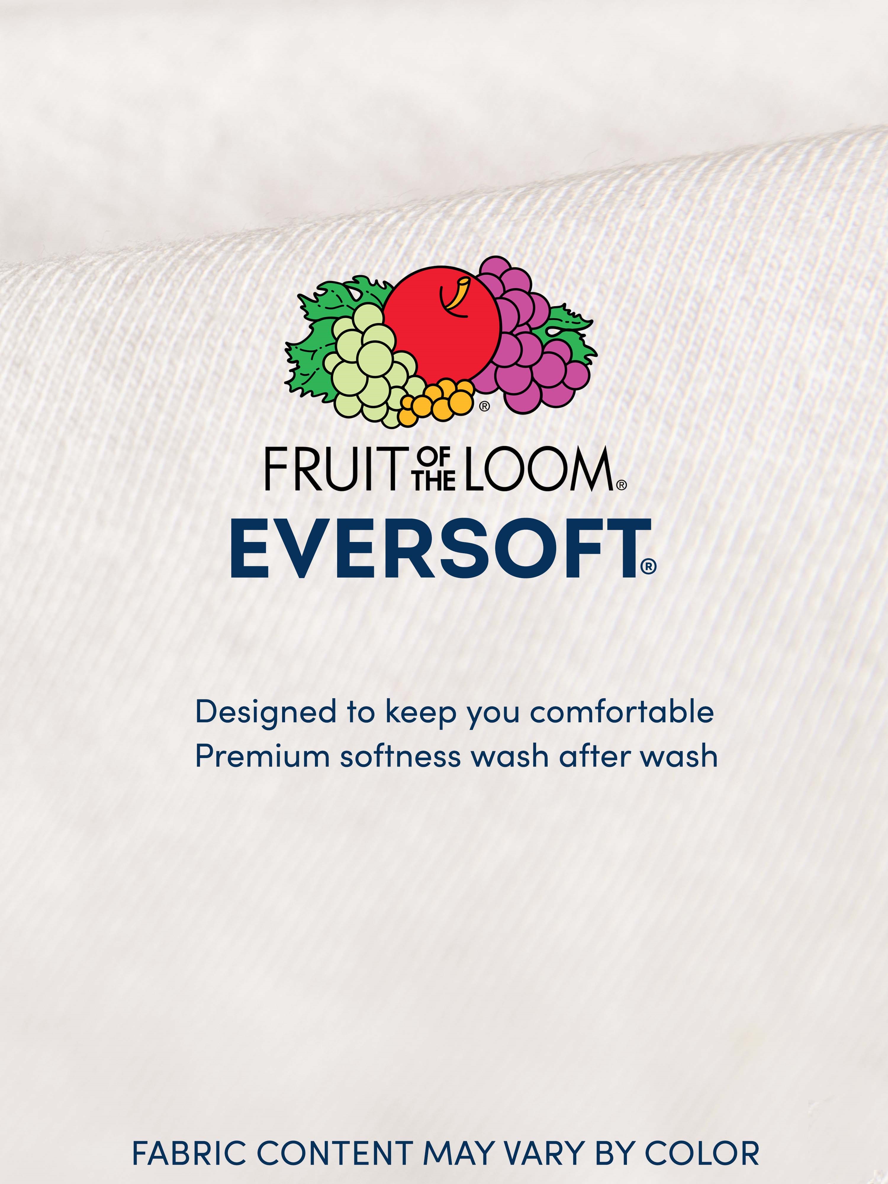 Fruit of the Loom Men's Crew Neck T-Shirt Undershirts, 6-Pack photo 8