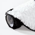 thumbnail image 6 of 24in Round Funny Black and White Yin Yang Cat Non Slip Bath Mat, 6 of 6