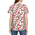 thumbnail image 7 of Wukai Cherry_1 Youth Unisex Short Sleeve T-Shirt for Boys, Girls, Teens, and Kids-X-Small, 7 of 7