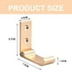 thumbnail image 2 of Ganchos plegables para colgar en la pared Ganchos de pared resistentes Aleación de aluminio para colgar abrigos, chaquetas y toallas, 2 of 5