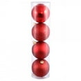 thumbnail image 1 of Vickerman N591203A 4.75 in. Red 4 Finish Ball Asst 4-Box, 1 of 1