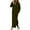 Army Green, variant on Women's Hooded Pullover Sweatshirt Maxi Dress Basic Solid Long Sleeve Hoodie Maxi Long Dresses for Women