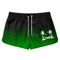 thumbnail image 4 of Kcolen Swim Trunks Men 9 Inch Elastic Waist Drawstring Men Swim Shorts Light Mens Bathing Suit 9 Inch Inseam Beach Summer Swimwear, 4 of 4
