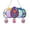 #823Multicolor, variant on Wooowa Easter Large Wooden Door Hanger Bunny Egg Color Print Craft Easy Hang Holiday Front Door Decor Easter Supply
