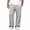 Gray, variant on Men's Cargo Wide Leg Sweatpants Drawstring Elastic Waist Multi Pockets Straight Pants, Loose Drape Casual Trousers for Daily Loungewear and Walking