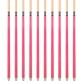 thumbnail image 2 of Lot de 10 Pointes de Billard ASKA L3 Roses, Longueur Standard 58 Pouces, Tige en Érable Canadien Hard Rock, Embout Rigide 13 mm, Poids Mixtes, 2 of 5