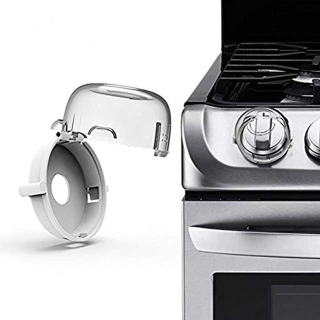 Funda de seguridad NQ universal para perilla de cocina color blanco para horno y estufa de gas
