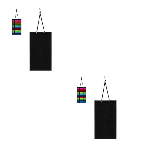 WORGEOUS 2pcs Taekwondo Belt Display Rack Holds 12 Belts, Wall Mount Karate Belt Organizer, Martial Arts Belt Holder, Display Stand For Martial Arts Learners