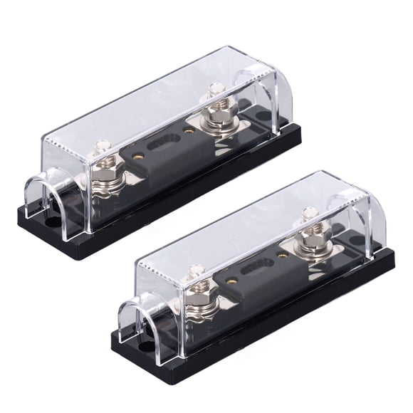 Portafusibles para estéreo de automóvil, 2 piezas de fusibles de audio Portafusibles de audio para automóvil Bloque de fusibles de audio Creado con maestría