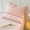 Pink, variant on DELESYS 2 Pack Decorative Queen Pillow Cases Checked, Super Soft, 98%Cotton 2%Spandex, Pillow Covers with Envelope Closure 74x48cm