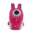 thumbnail image 4 of Bolsa para mascotas, bolsa portátil para gatos, mochila de viaje para el pecho, suministros para mascotas, mochila cómoda y transpirable, 4 of 5