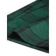 thumbnail image 5 of INSPIRE CHIC Pantalones A Cuadros De Tartán Vintage Para Mujer Pantalones Largos Rectos De Cintura Elástica Verde 16, 5 of 5