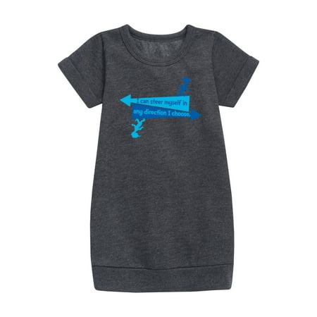 

Dr. Seuss - You Can Steer Yourself - Toddler And Youth Girls Fleece Dress