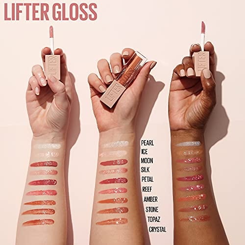 Brillo De Labios Hidratante Maybelline New York Lifter Gloss Ácido Hialurónico Color Moon 0.510ml