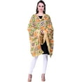 thumbnail image 4 of Phulkari / Dupatta /Chiffon Dupatta for Women, Embroidered Pankha Design, (Size 42 X 84 Inches), 4 of 5