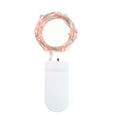 thumbnail image 3 of Graflsoa 1M Mini Copper Wire LED String Lights - 10 SMD 0603 LEDs, IP65 Waterproof, Red Light, Battery Not Included, Lightweight & Portable for Romantic Ambiance, 3 of 6