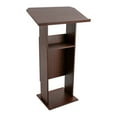 thumbnail image 6 of Miumaeov Free Standing Wooden Podium Stand for Conference Rooms Schools Classrooms Meeting Halls 26 * 15.7 * 47.7in, 6 of 15