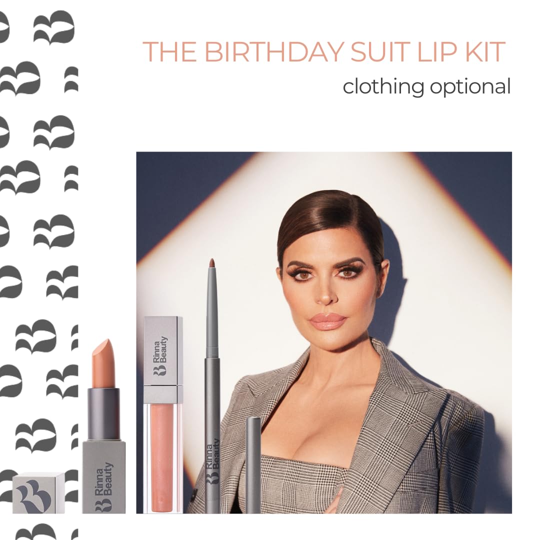 Rinna Beauty Icon Lip Kit Lipstick, Birthday Suit