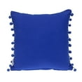 thumbnail image 6 of Parkland Collection Transitional Woven Blue Square 18" x 18" Pillow, 6 of 6