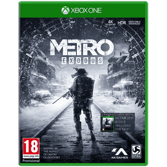 Metro Exodus Xbox One Metro 2033 Redux Brand New Factory Sealed