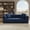 Blue, variant on Sailvan Modern 3-Seater Corduroy Sofa,No Assembly Cloud Couch for Small Living Rooms,Apartments and Offices,Plush Boneless Seating Yellow
