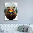 thumbnail image 5 of Epic Graffiti 'Bear Pride' by Lucia Heffernan, 40"x54", 5 of 8