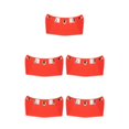 thumbnail image 2 of Transemion pour Visière Crête 5-Snap Face Ouverte Pièces de Rechange Remplace Rouge Type A 5ensemble, 2 of 6