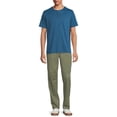 thumbnail image 3 of George Men's Henley Tee with Short Sleeves, 2-Pack, 3 of 5