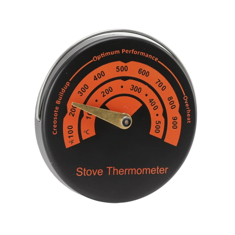 Stove Thermometer Stove Thermometer Stove Temperature Meter Fireplace  Thermometer Wood Stove Thermometer Stove Thermometer Bimetal Wide Scale  Range